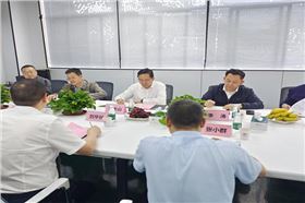 德州市天衢新區黨工委副書記、管委會主任王大山等一行到我司-廣東萬昌科技實業有限公司參觀考察